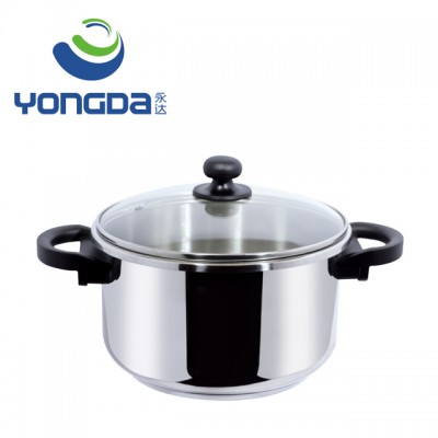 High Grade 18/8 Stainless Steel  Polished Pressure Cooker Sets With 4 Liter + 6 Liter