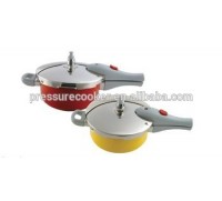 Stainless Steel Colorful Outside Body Pressure Cooker with Kinds of Style