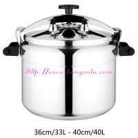 Aluminum alloy big Pressure Cookers 36cm 33L/olla a presion 33L