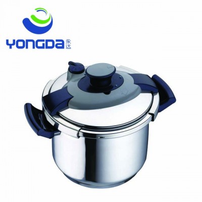 Factory Stainless Steel Kitchenware Pressure Pot Cooker Clamp System Pressure Cookers