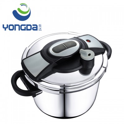 Modern Kitchen Appliances 18/8 Stainless Steel Pressure Cooker with Press Button